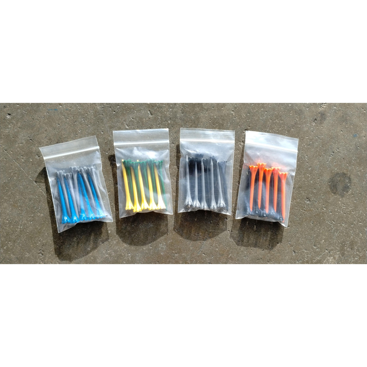 PTS Maxpro Golf - Confezione Da 10 Tee Oversize Da 2 3/4 Pollici (7 Cm) - Robusti E Pratici Per Una Partita Perfetta